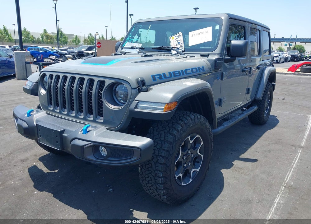 2023 JEEP WRANGLER 4XE RUBICON 4X4 VIN: 1C4JJXR64PW700323