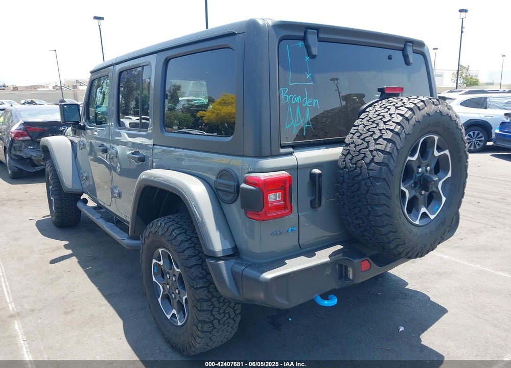 2023 JEEP WRANGLER 4XE RUBICON 4X4 VIN: 1C4JJXR64PW700323
