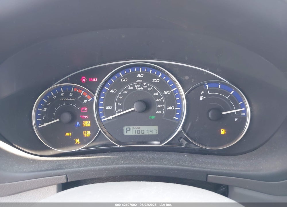 2010 SUBARU FORESTER VIN: JF2SH6AC8AH759870