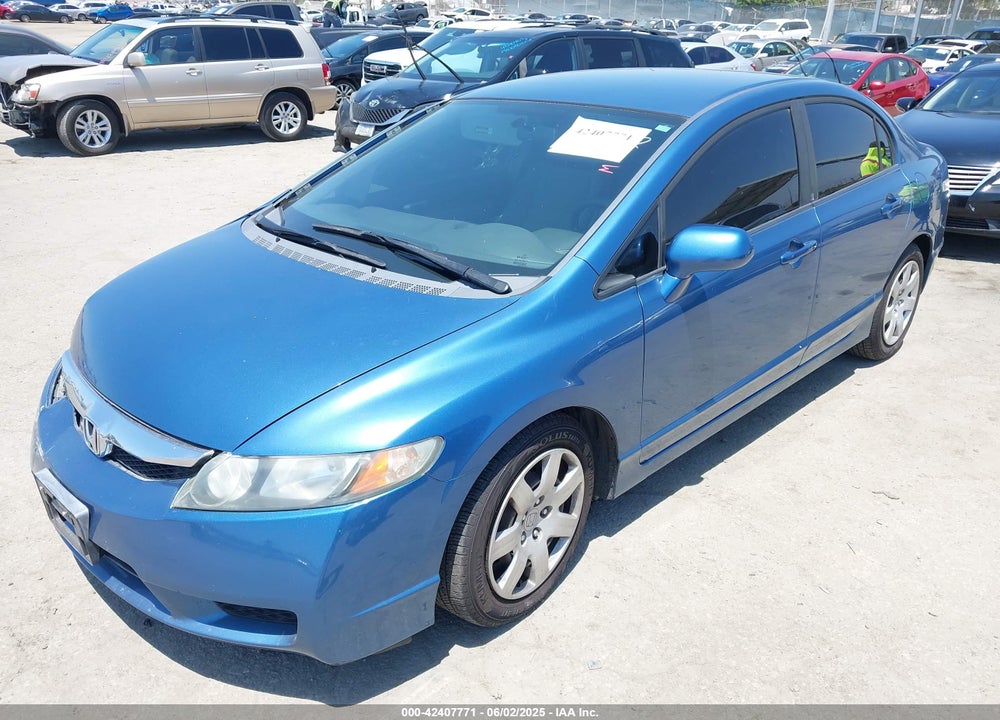 2009 HONDA CIVIC LX VIN: 1HGFA16529L012938