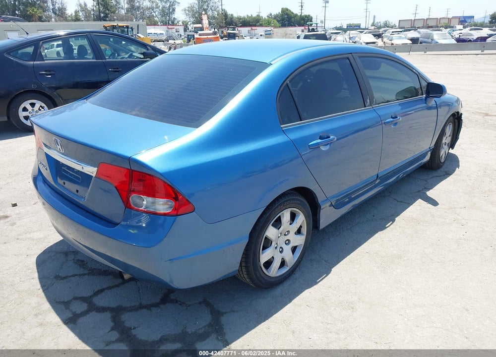 2009 HONDA CIVIC LX VIN: 1HGFA16529L012938