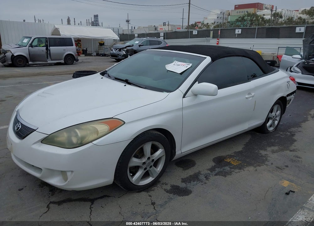 2005 TOYOTA CAMRY SOLARA VIN: 4T1FA38P75U044308