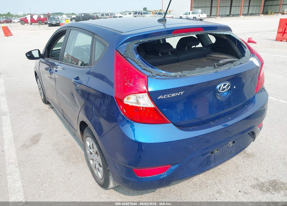 2017 HYUNDAI ACCENT SE VIN: KMHCT5AEXHU325198