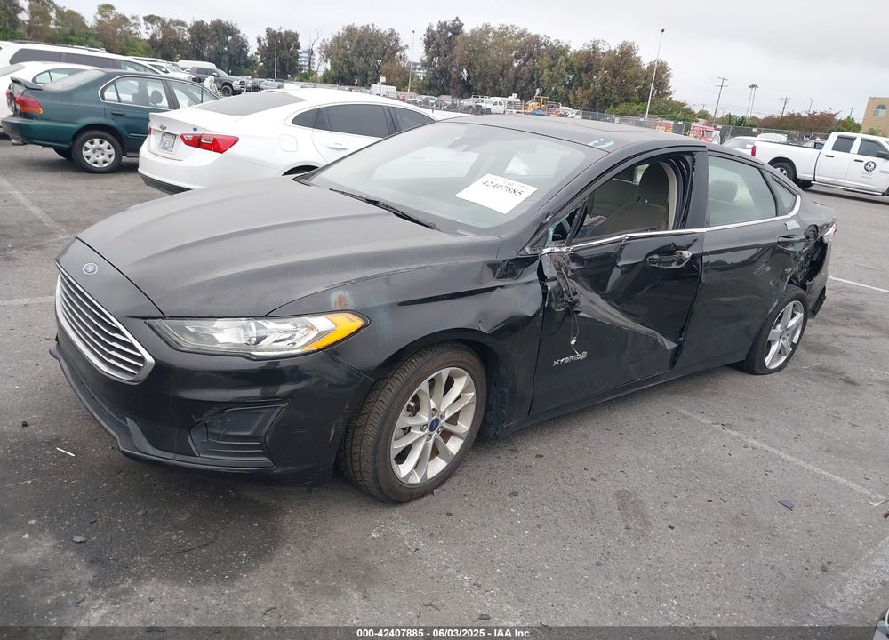2019 FORD FUSION HYBRID VIN: 3FA6P0LU4KR187403