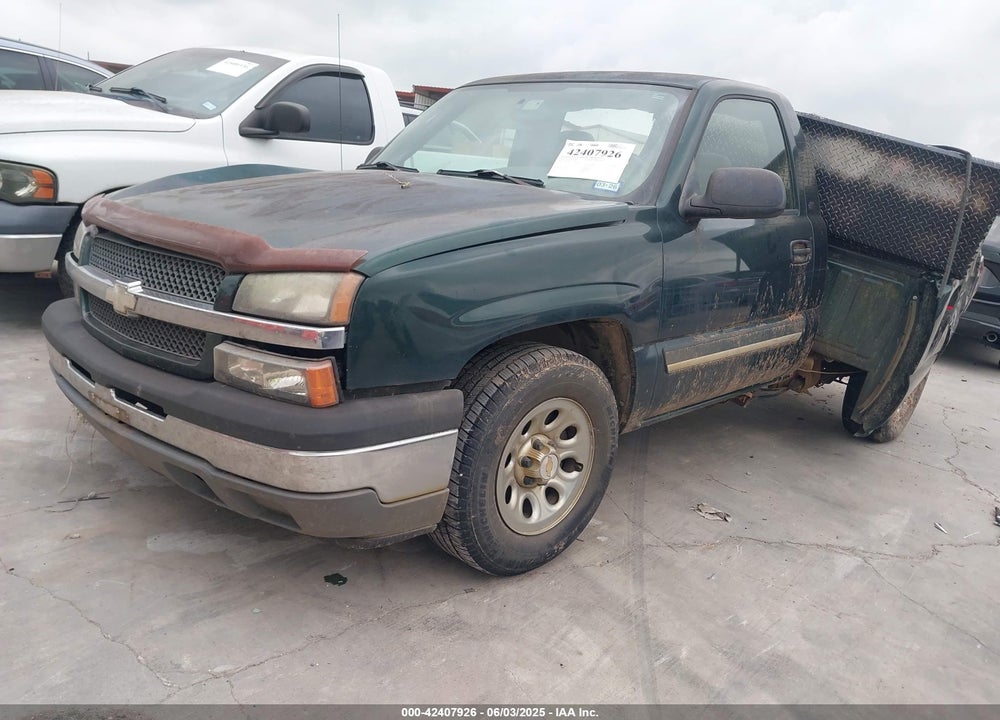 2005 CHEVROLET SILVERADO 1500 LS VIN: 1GCEC14V85Z139594