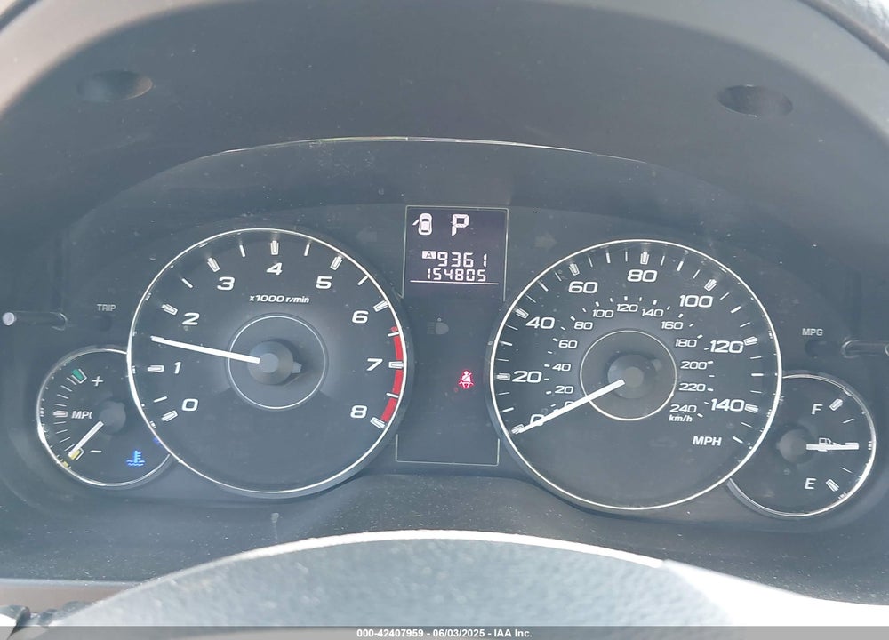 2012 SUBARU OUTBACK VIN: 4S4BRCKC8C3249894