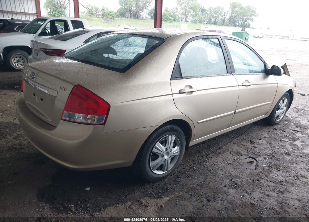 2009 KIA SPECTRA EX VIN: KNAFE221395647549