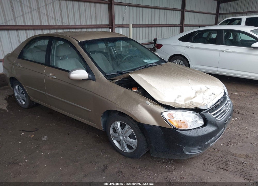 2009 KIA SPECTRA EX VIN: KNAFE221395647549