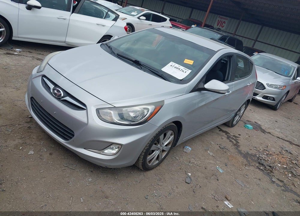 2013 HYUNDAI ACCENT SE VIN: KMHCU5AE7DU129047