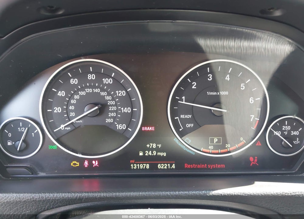 2015 BMW 320I VIN: WBA3B1C5XFK136411