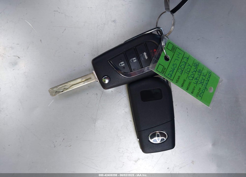 2022 TOYOTA COROLLA VIN: JTDS4MCE6N3505137