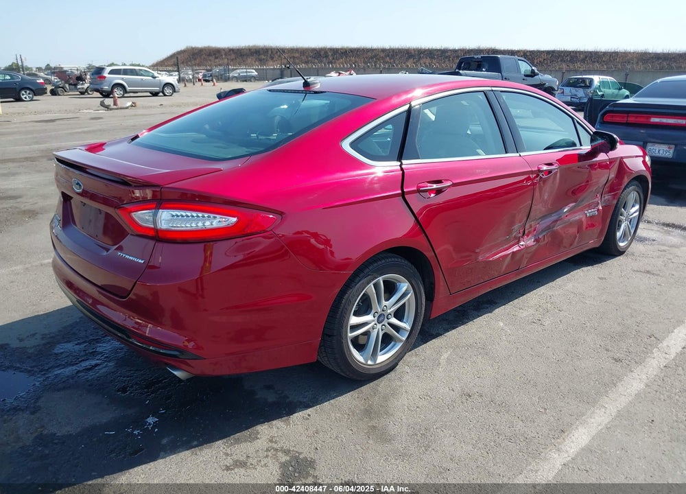 2015 FORD FUSION ENERGI TITANIUM VIN: 3FA6P0SU1FR284517