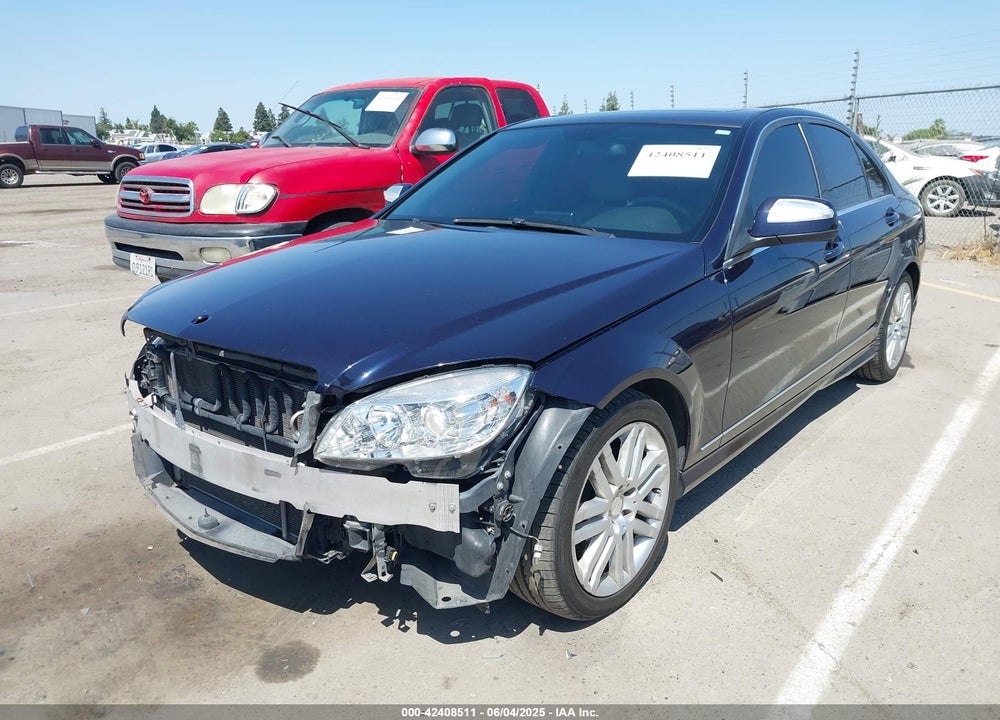 2008 MERCEDES-BENZ C-CLASS 3.0L LUXURY/3.0L SPORT VIN: WDDGF54X98F075554