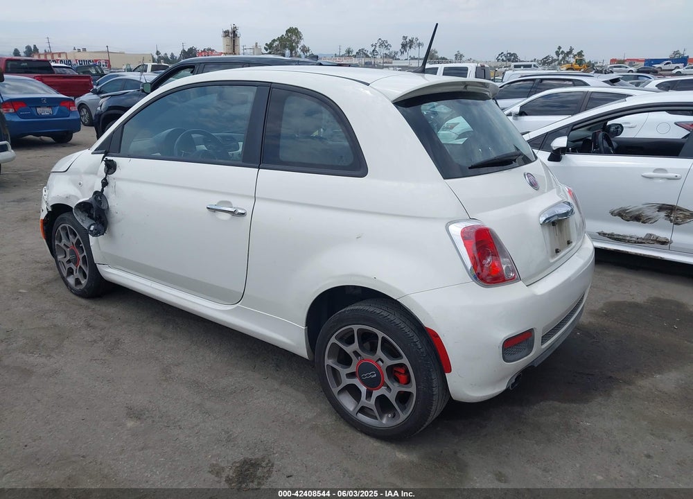 2013 FIAT 500 VIN: 3C3CFFBR4DT536389