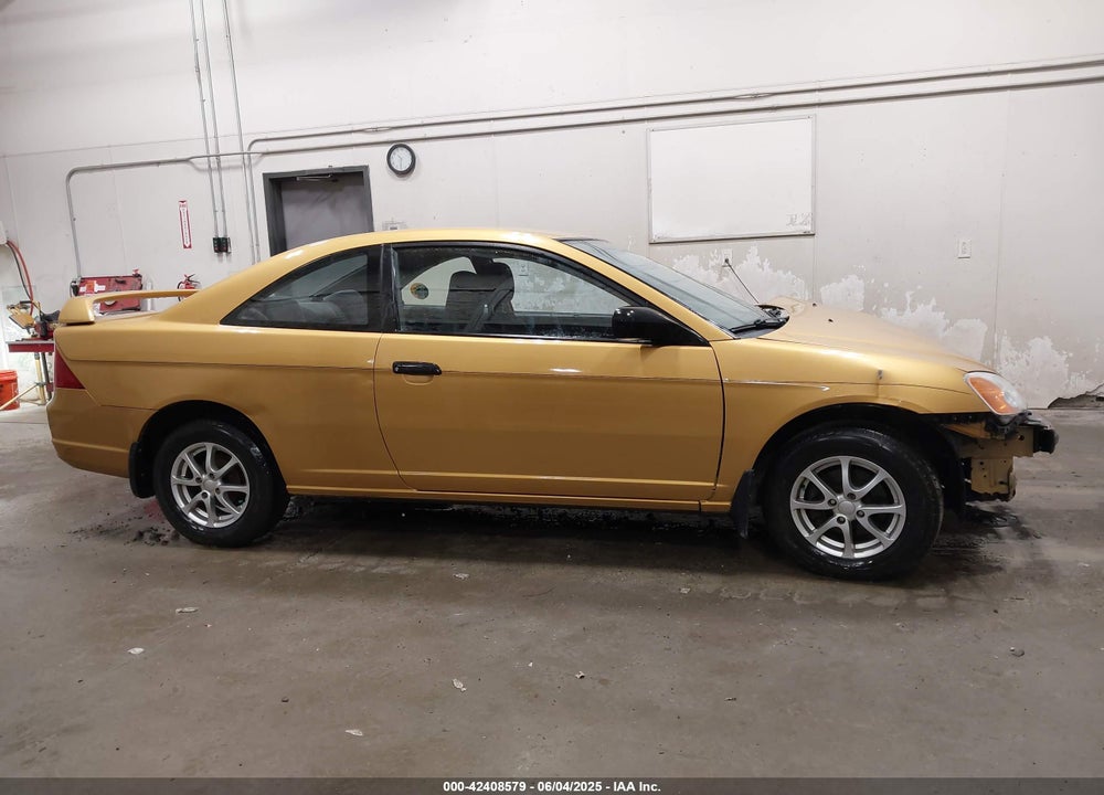 2001 HONDA CIVIC LX VIN: 1HGEM21511L009629