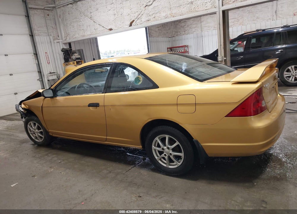 2001 HONDA CIVIC LX VIN: 1HGEM21511L009629