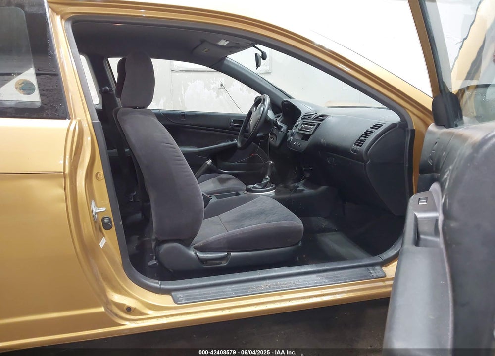 2001 HONDA CIVIC LX VIN: 1HGEM21511L009629