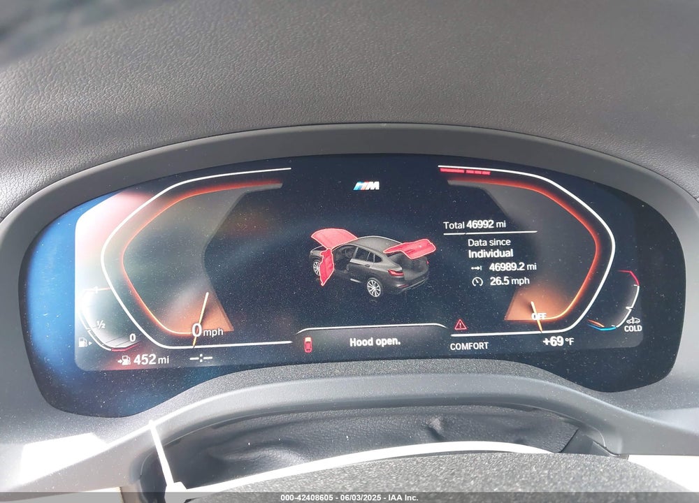 2021 BMW X4 VIN: 5UX2V1C09M9F29509