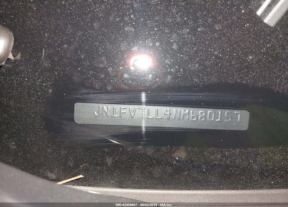 2022 INFINITI Q60 VIN: JN1FV7LL4NM680157