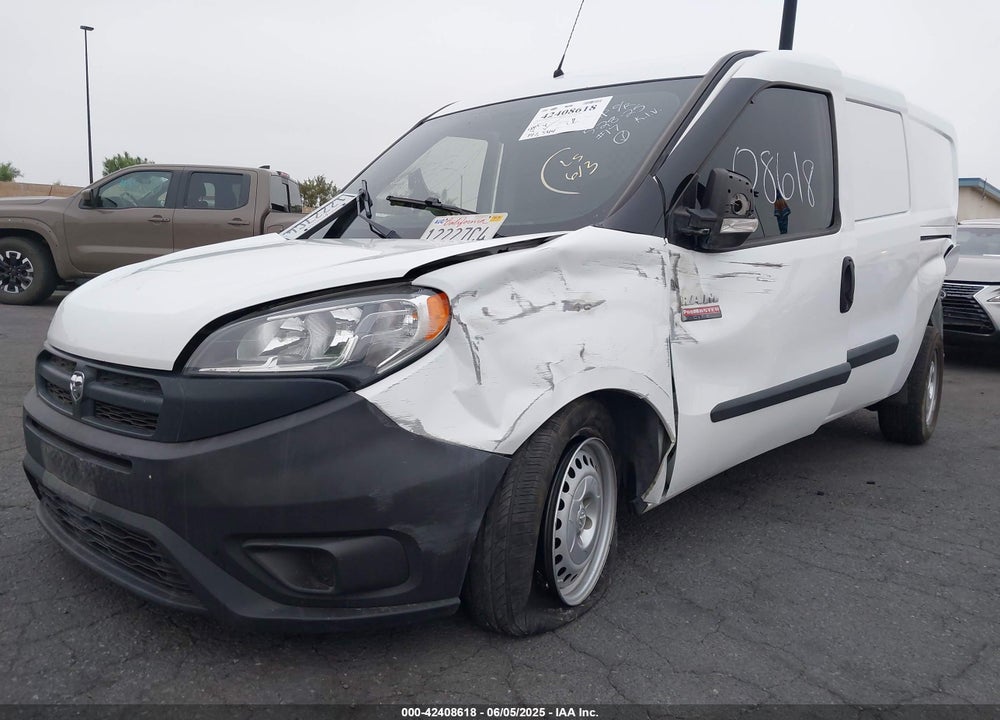 2018 RAM PROMASTER CITY VIN: ZFBERFAB7J6J70727