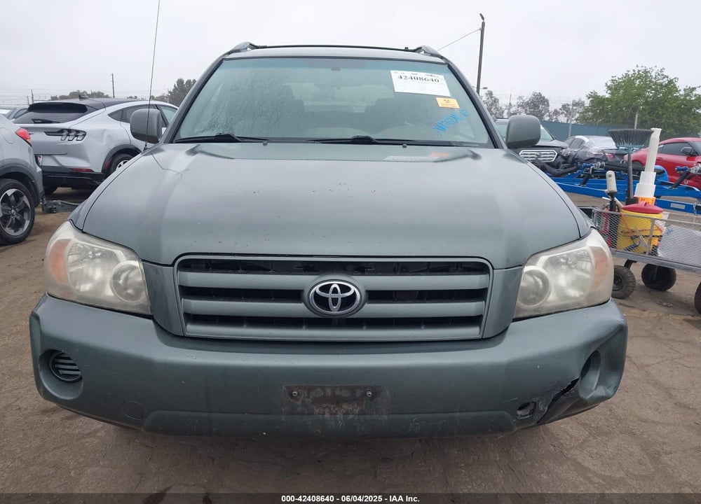 2005 TOYOTA HIGHLANDER V6 VIN: JTEGP21A750072541