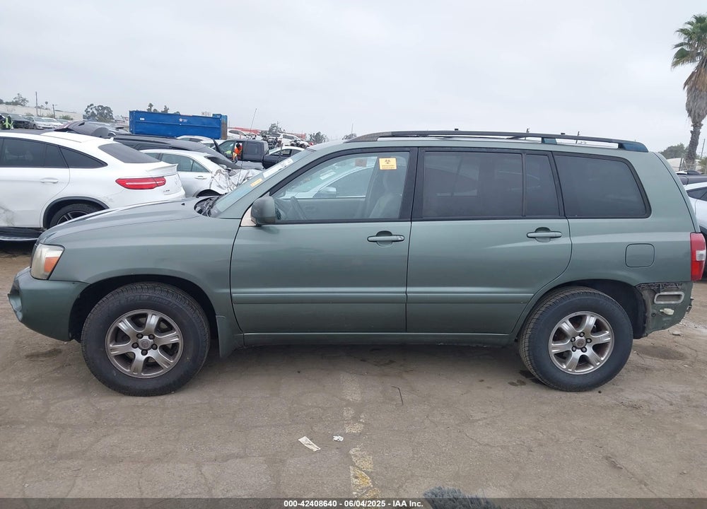 2005 TOYOTA HIGHLANDER V6 VIN: JTEGP21A750072541