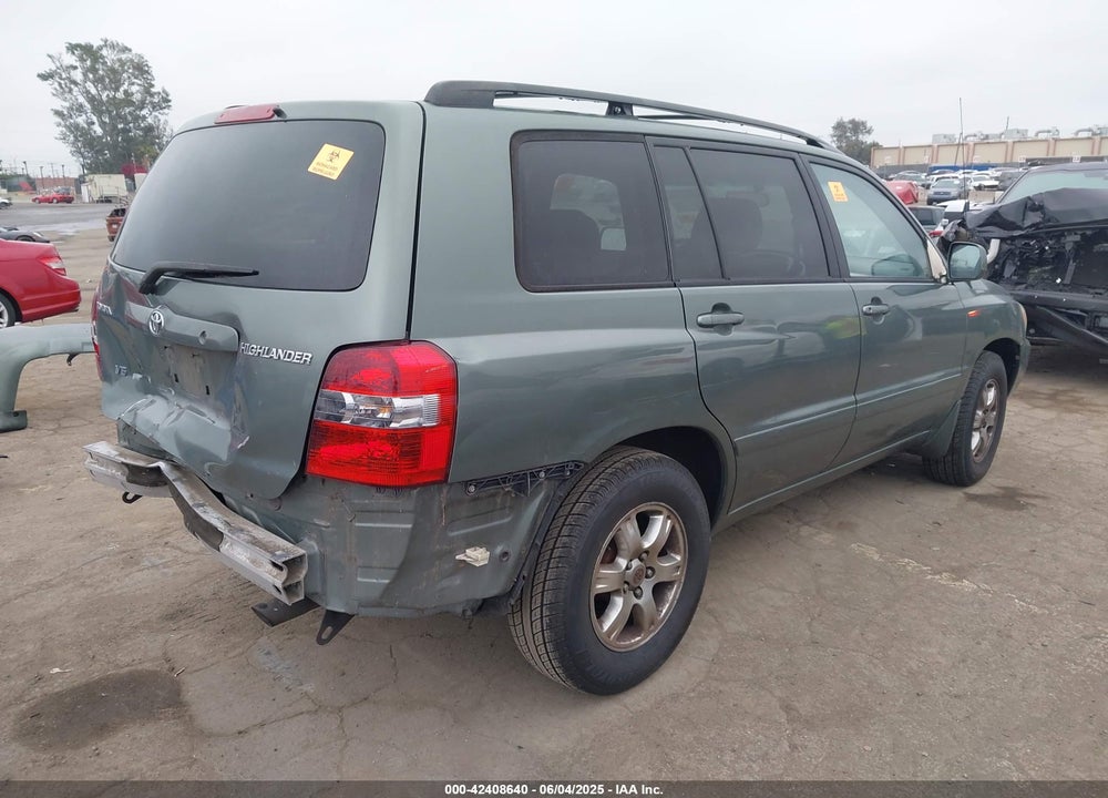2005 TOYOTA HIGHLANDER V6 VIN: JTEGP21A750072541