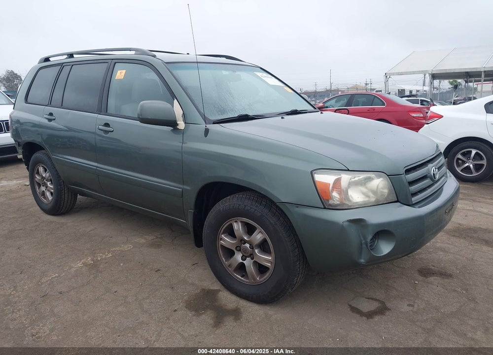 2005 TOYOTA HIGHLANDER V6 VIN: JTEGP21A750072541