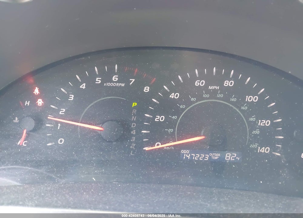 2007 TOYOTA CAMRY LE VIN: 4T1BE46K87U529205