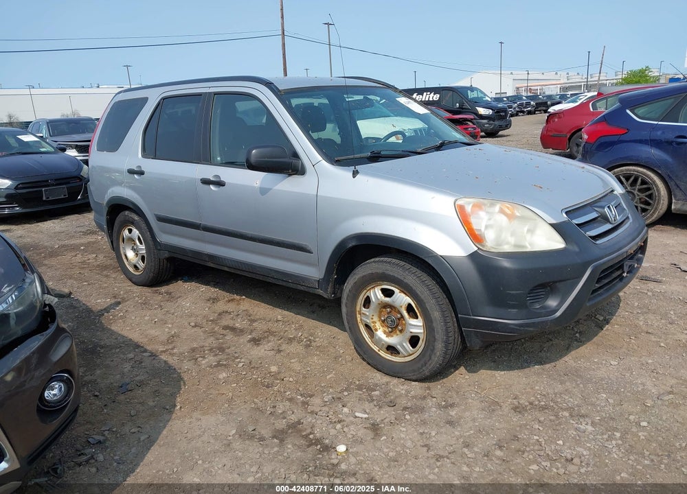 2005 HONDA CR-V LX VIN: SHSRD78565U332594