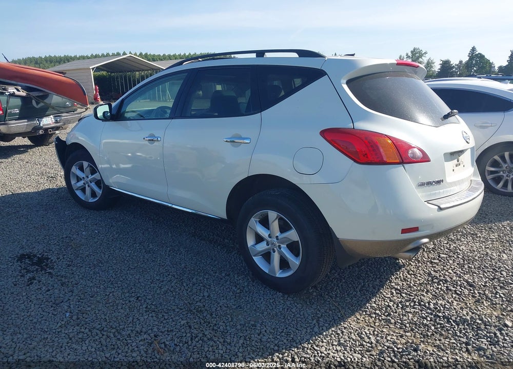 2009 NISSAN MURANO VIN: JN8AZ18W29W133947