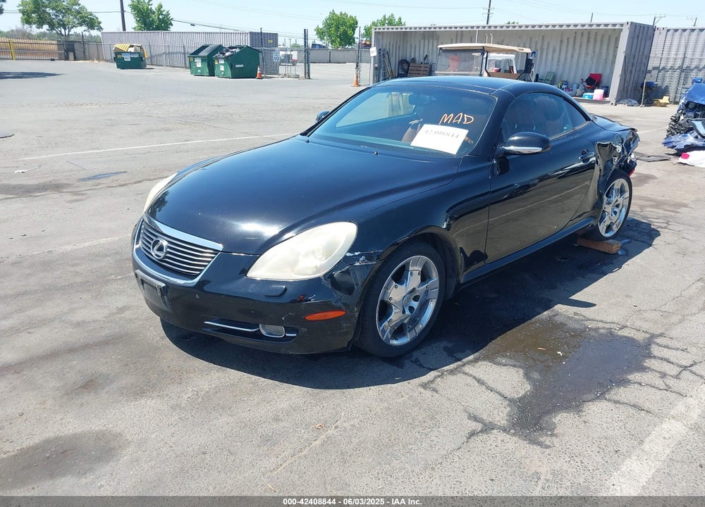 2006 LEXUS SC 430 VIN: JTHFN48YX69000992