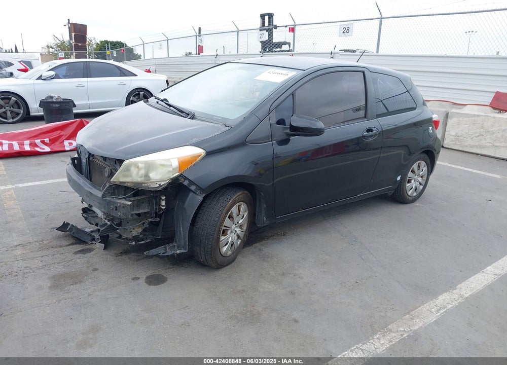 2012 TOYOTA YARIS LE VIN: JTDJTUD38CD501660