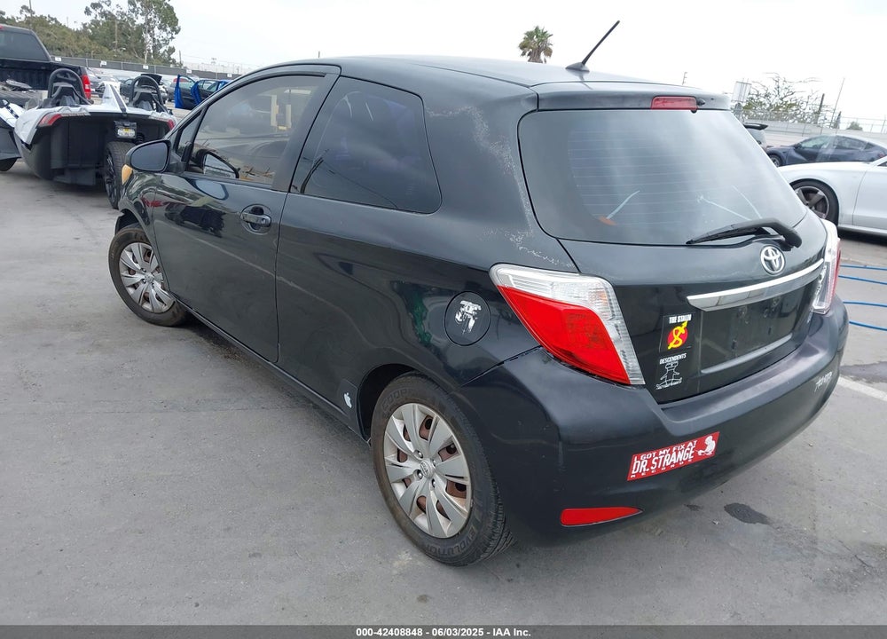 2012 TOYOTA YARIS LE VIN: JTDJTUD38CD501660