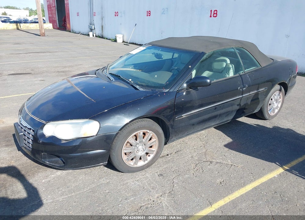 2005 CHRYSLER SEBRING LIMITED VIN: 1C3EL65R35N703419
