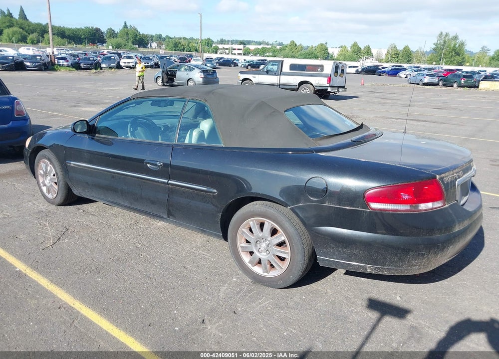 2005 CHRYSLER SEBRING LIMITED VIN: 1C3EL65R35N703419