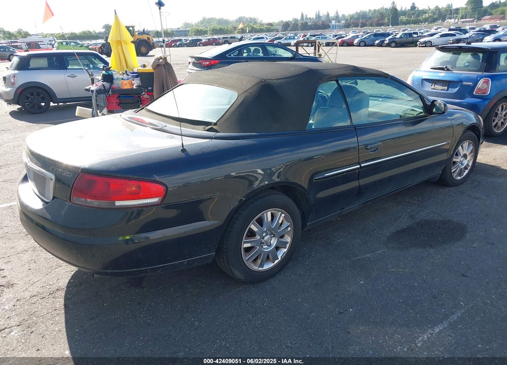 2005 CHRYSLER SEBRING LIMITED VIN: 1C3EL65R35N703419