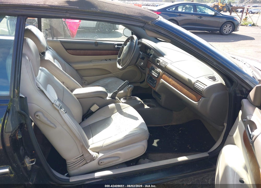 2005 CHRYSLER SEBRING LIMITED VIN: 1C3EL65R35N703419