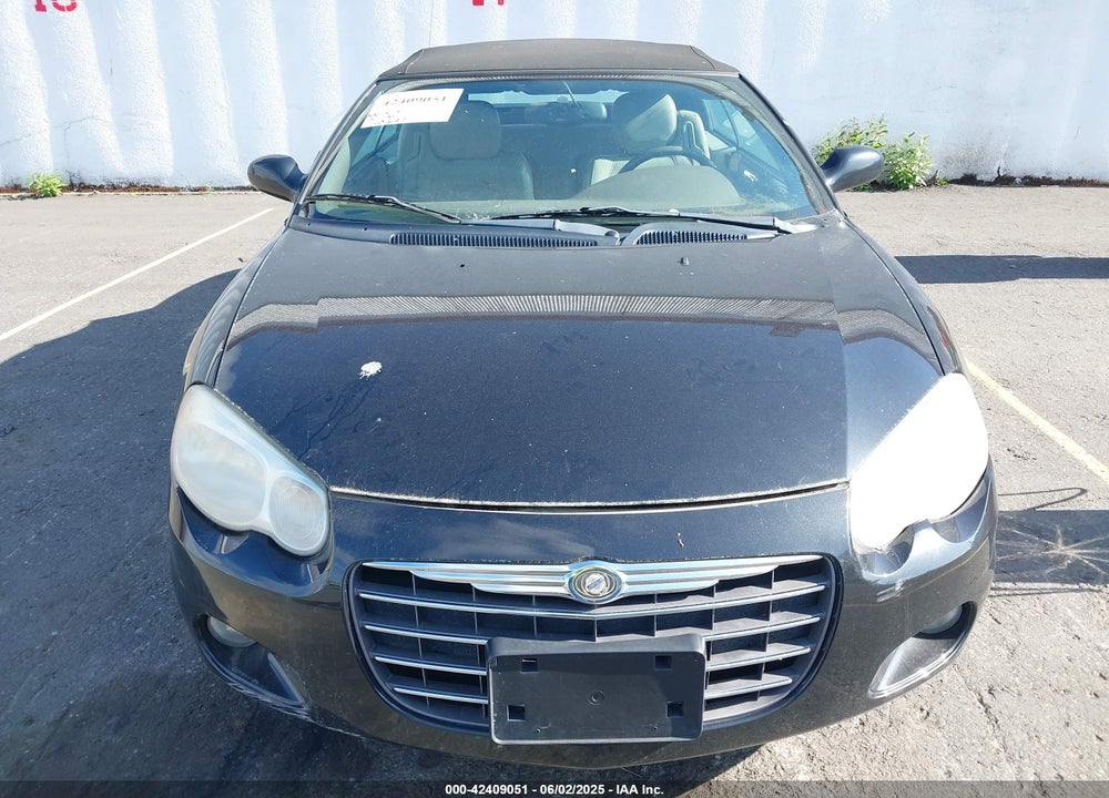 2005 CHRYSLER SEBRING LIMITED VIN: 1C3EL65R35N703419
