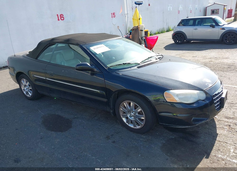 2005 CHRYSLER SEBRING LIMITED VIN: 1C3EL65R35N703419