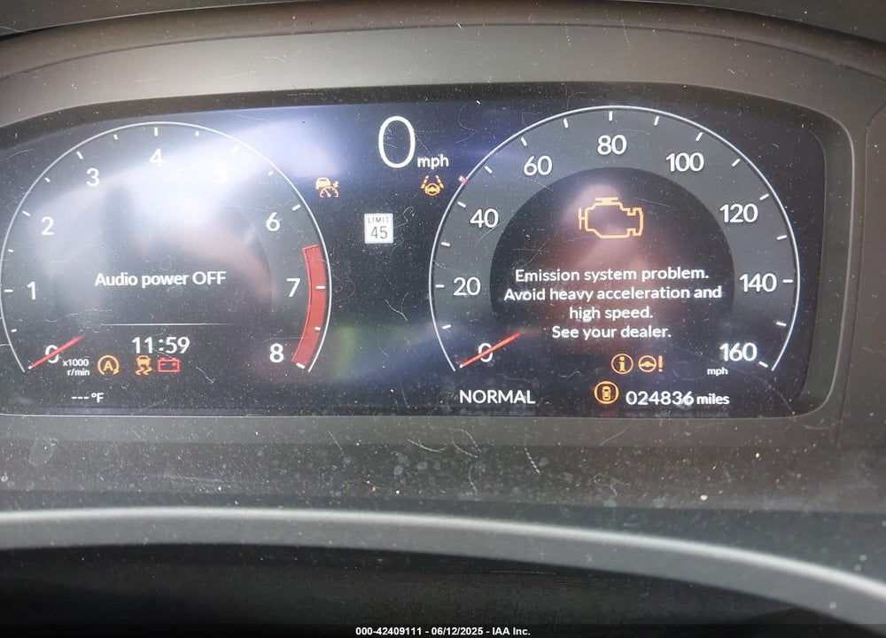 2024 ACURA INTEGRA VIN: 19UDE4H31RA020064