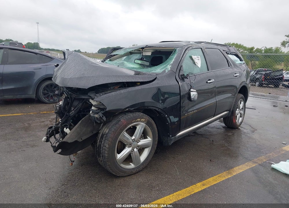 2012 DODGE DURANGO VIN: 1C4RDJEG4CC322246