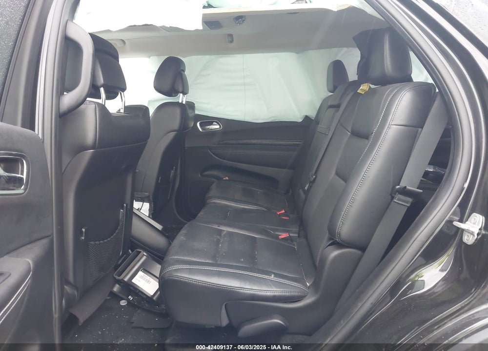 2012 DODGE DURANGO VIN: 1C4RDJEG4CC322246