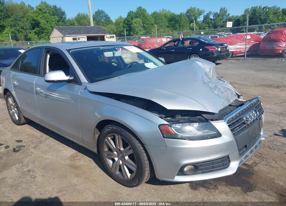 2011 AUDI A4 2.0T PREMIUM VIN: WAUBFAFL9BA078768