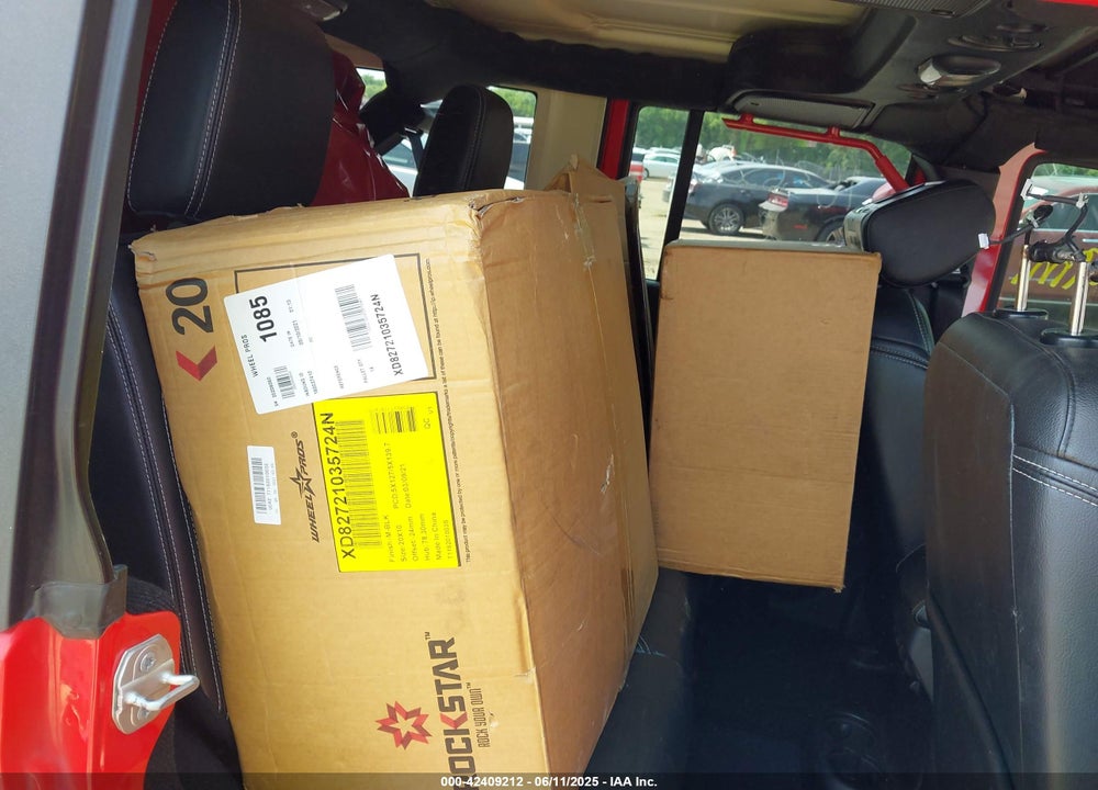 2016 JEEP WRANGLER UNLIMITED VIN: 1C4BJWDG6GL163650
