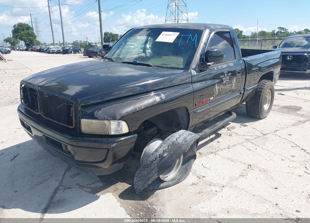 1998 DODGE RAM 1500 ST VIN: 1B7HF16ZXWS574406