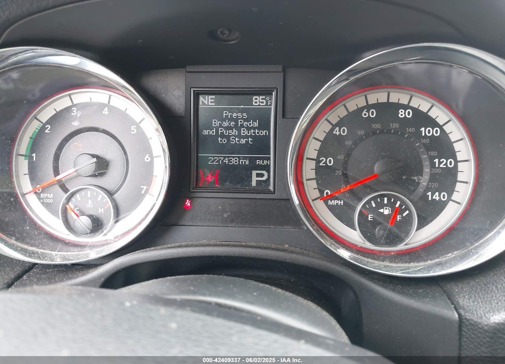 2011 DODGE DURANGO CREW VIN: 1D4RE4GGXBC633113