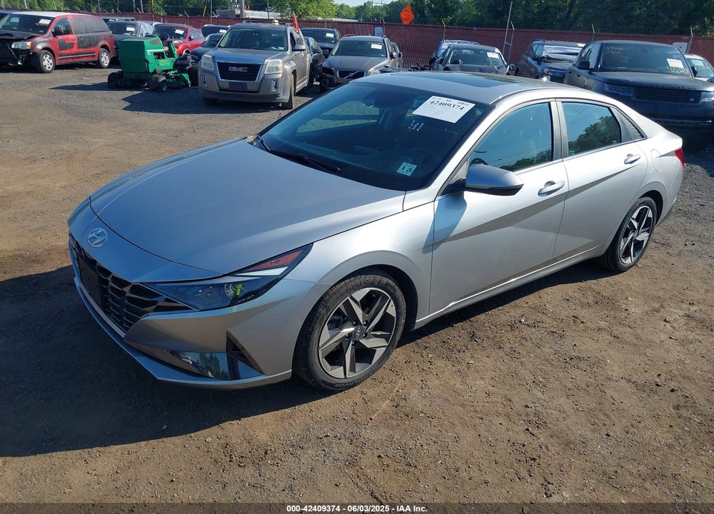 2021 HYUNDAI ELANTRA VIN: 5NPLN4AG6MH022899