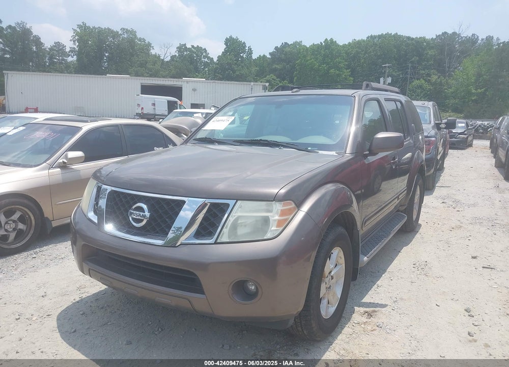 2008 NISSAN PATHFINDER VIN: 5N1AR18U88C664088