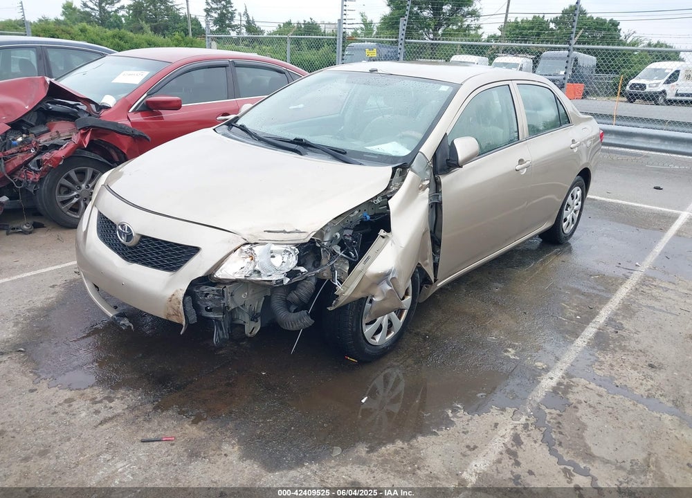 2009 TOYOTA COROLLA VIN: 2T1BU40E99C058370